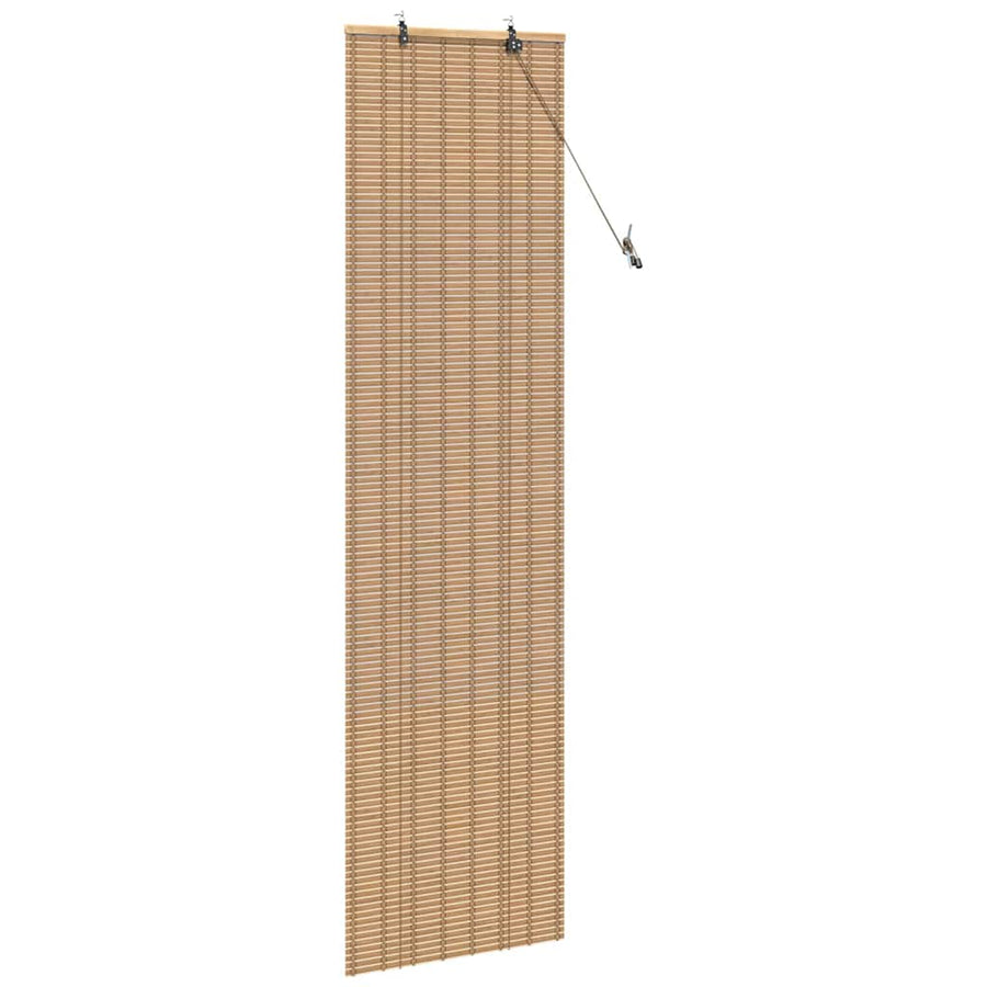 Rolgordijn met gordijnen Natuur 60 x 220 cm Bamboe