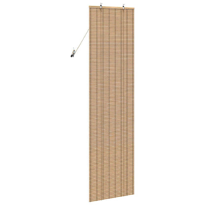 Rolgordijn met gordijnen Natuur 60 x 220 cm Bamboe