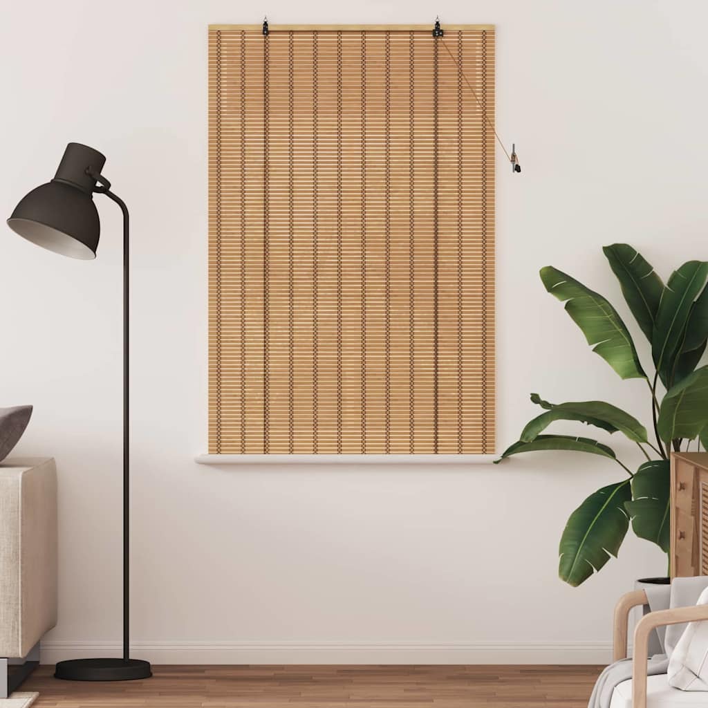 Rolgordijn Natuur 110 x 160 cm Bamboe