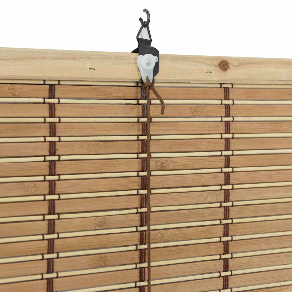 Raamrolgordijnen & Schaduwdoeken Licht Bruin 110 x 220 cm