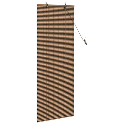 Raambuiten & Gordijnen met gordijnen Bruin 60 x 160 cm Bamboe