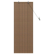 Raambuiten & Gordijnen met gordijnen Bruin 60 x 160 cm Bamboe