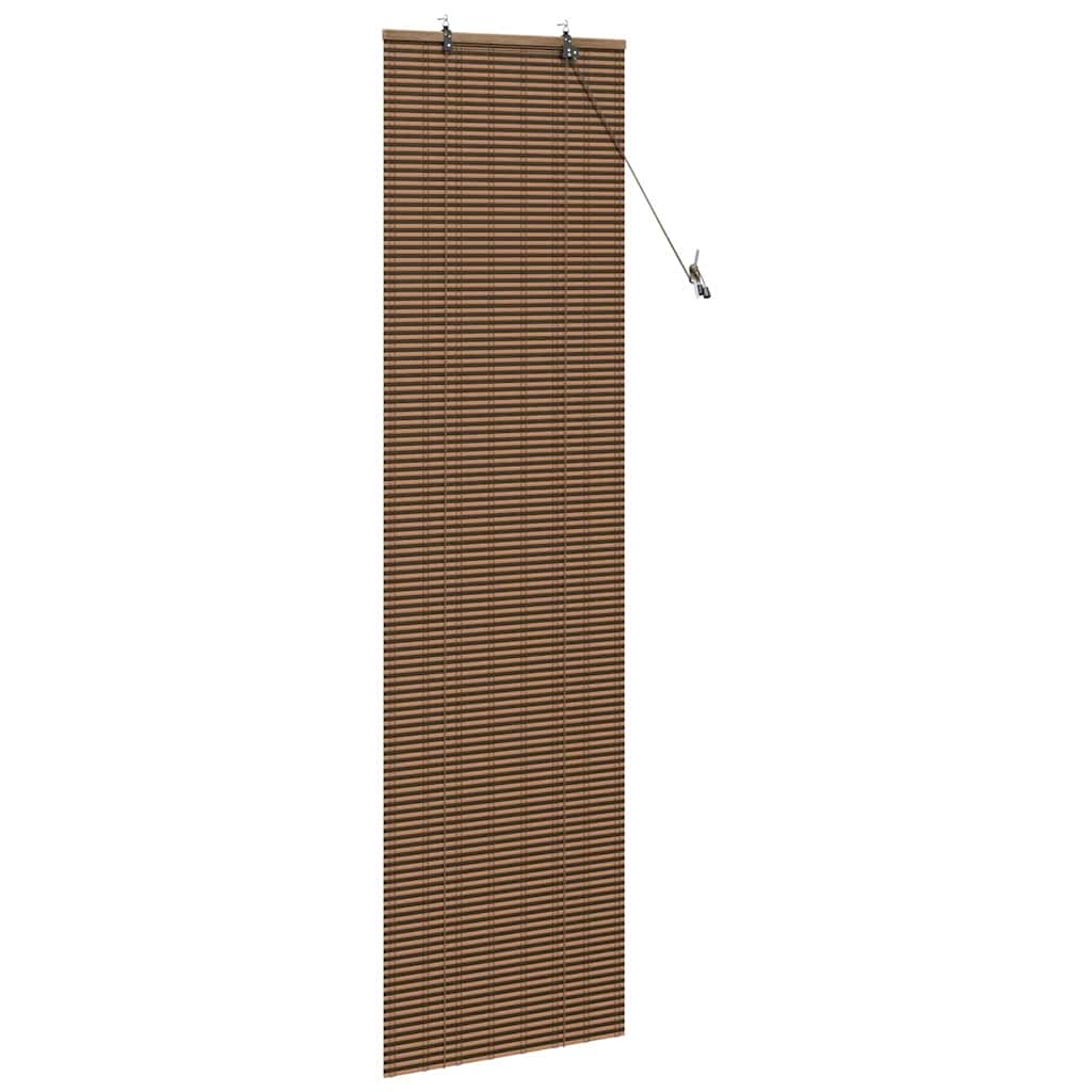 Raambuiten & Gordijnen met gordijnen Bruin 60 x 160 cm Bamboe