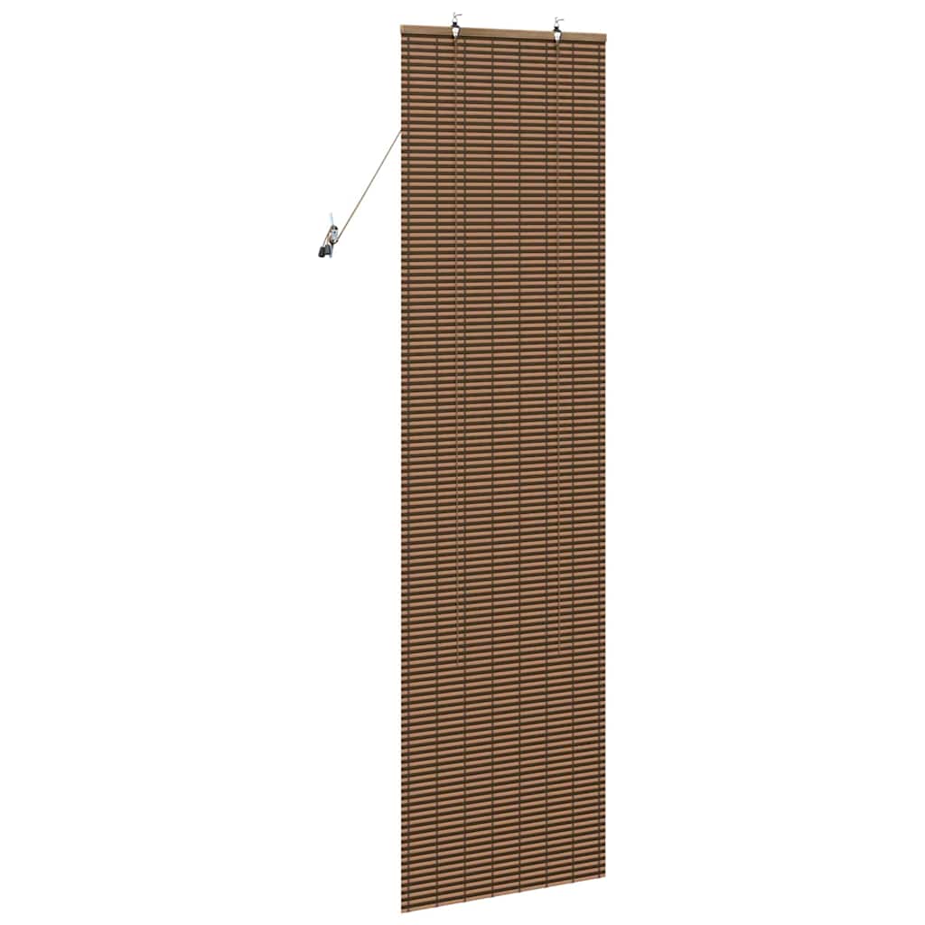 Raambuiten & Gordijnen met gordijnen Bruin 60 x 160 cm Bamboe