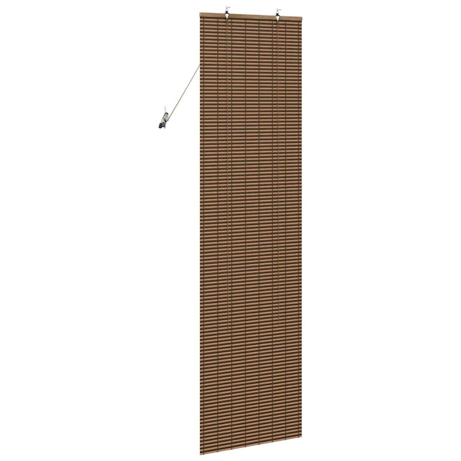 Raambuiten & Gordijnen met gordijnen Bruin 60 x 160 cm Bamboe