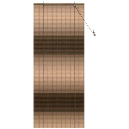 Raambuiten & Gordijnen met gordijnen Bruin 80 x 220 cm Bamboe