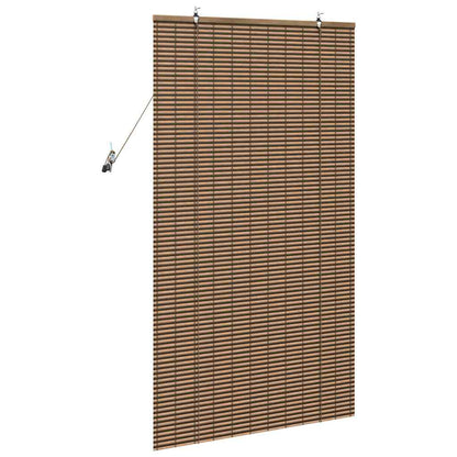 Raambuiten & Gordijnen met gordijnen Bruin 60 x 160 cm Bamboe