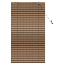 Raambuiten & Gordijnen met gordijnen Bruin 60 x 160 cm Bamboe