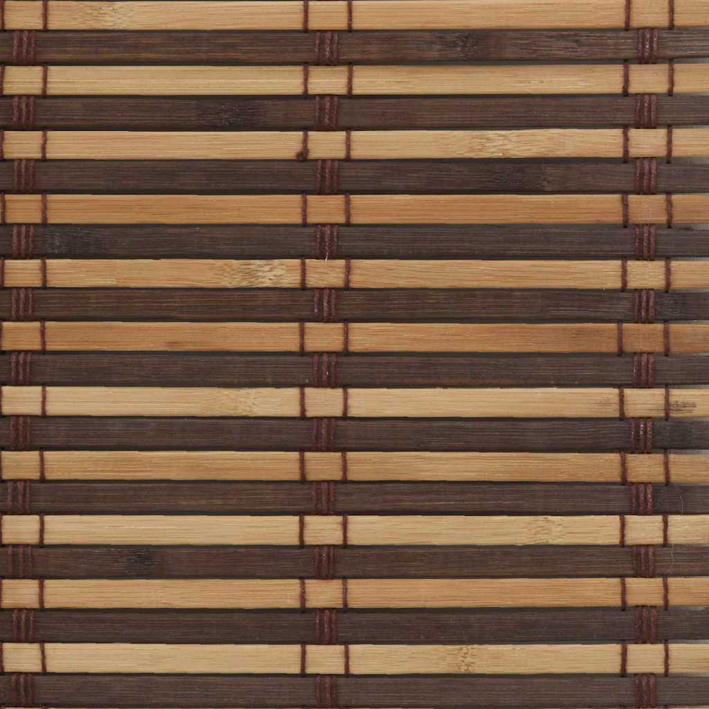 Rolgordijn met gordijnen Bruin 90 x 220 cm Bamboe