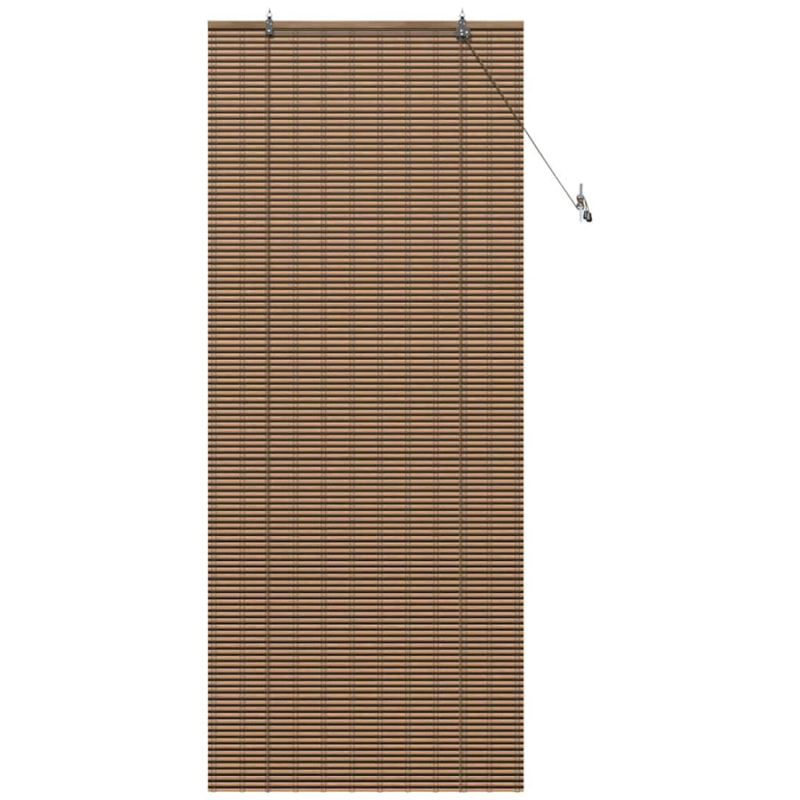 Raambuiten & Gordijnen met gordijnen Bruin 100 x 220 cm Bamboe