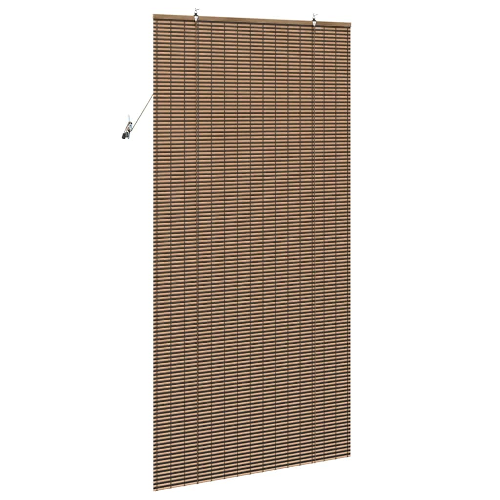 Raambuiten & Gordijnen met gordijnen Bruin 110 x 220 cm Bamboe