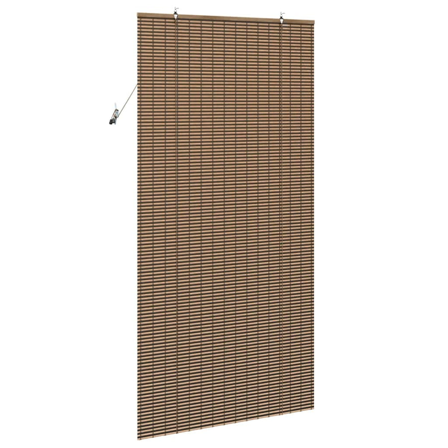 Raambuiten & Gordijnen met gordijnen Bruin 110 x 220 cm Bamboe