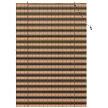 Raambuiten & Gordijnen met gordijnen Bruin 140 x 220 cm Bamboe