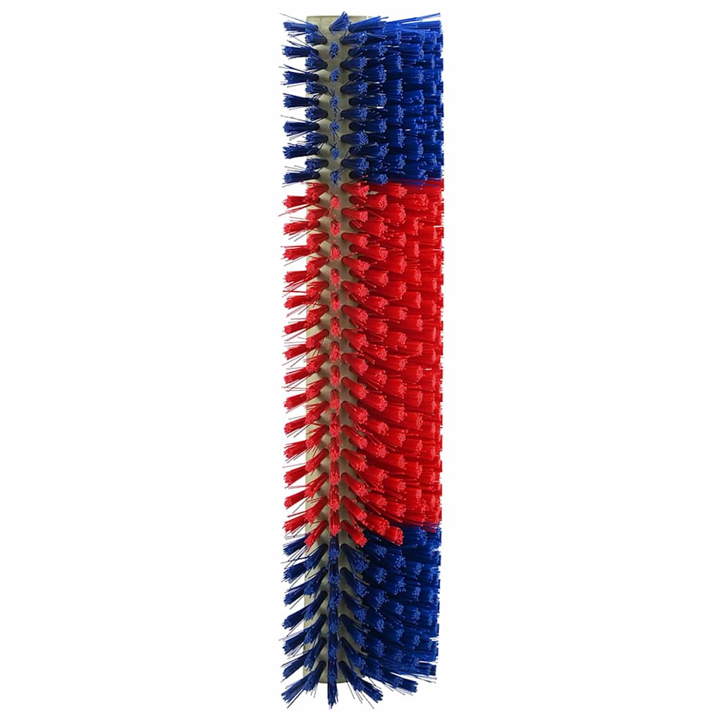 Vee borstels Rood en blauw 20 x 9 x 50 cm Kunststof en Staal