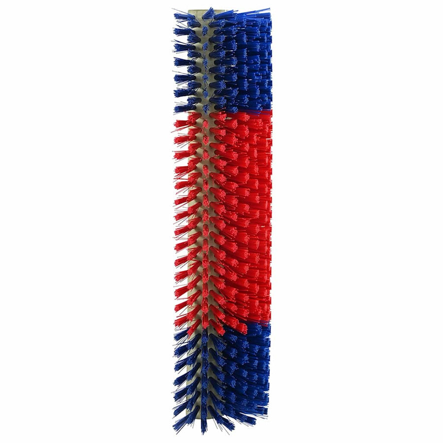Vee borstels Rood en blauw 20 x 9 x 50 cm Kunststof en Staal