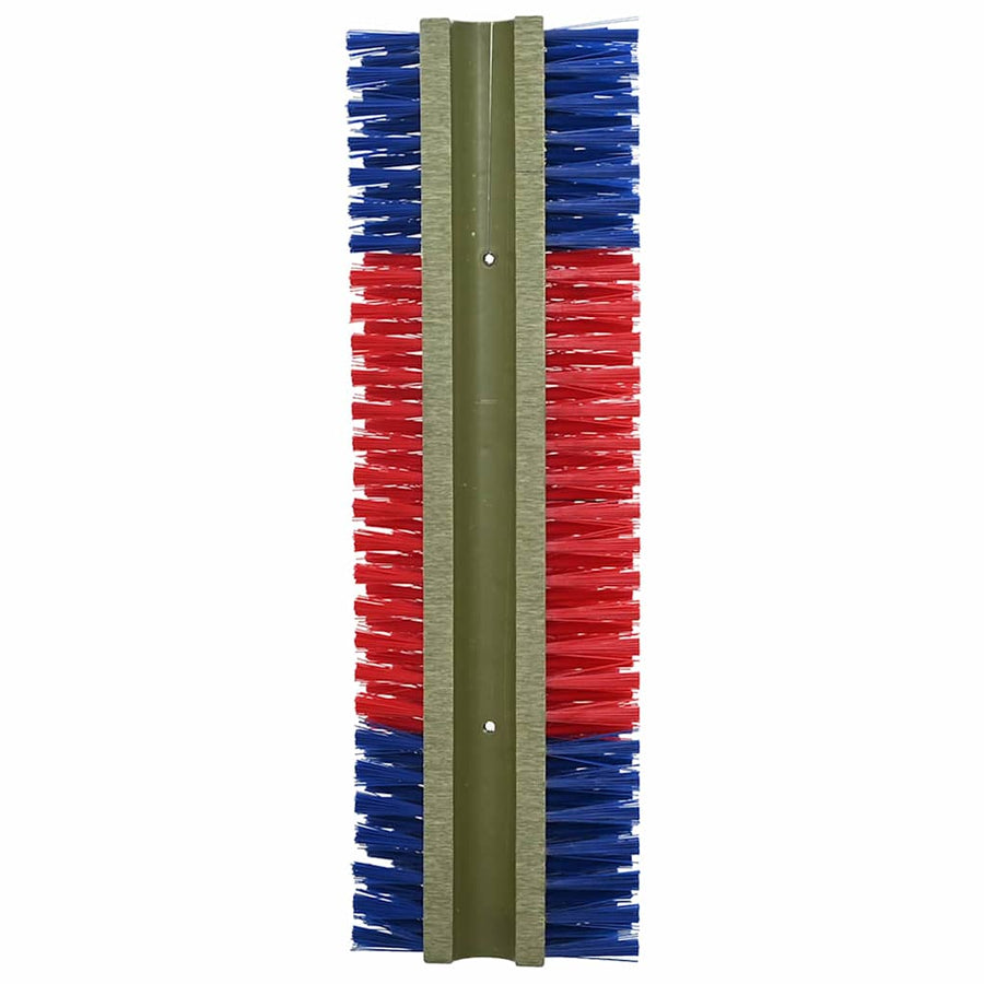 Vee borstels Rood en blauw 20 x 9 x 50 cm Kunststof en Staal