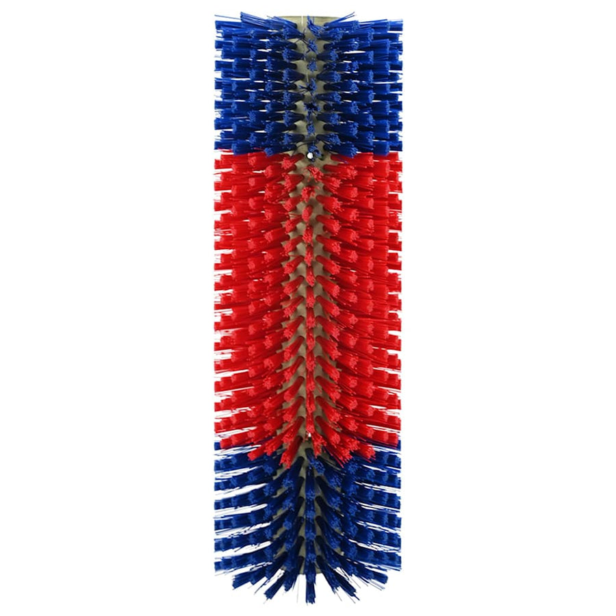 Vee borstels Rood en blauw 20 x 9 x 50 cm Kunststof en Staal