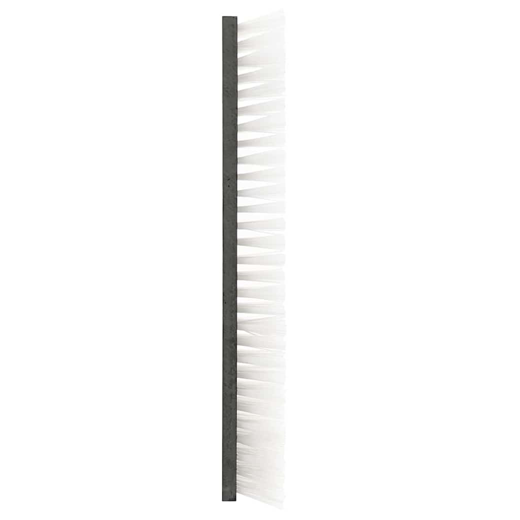 Vee borstels Zwart en Wit 50 x 10 x 6.5 cm Kunststof en Staal