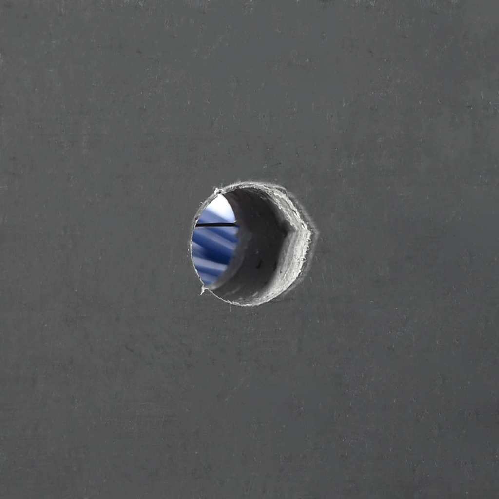 Vee borstels Rood en blauw 50 x 10 x 6.5 cm Kunststof en Staal