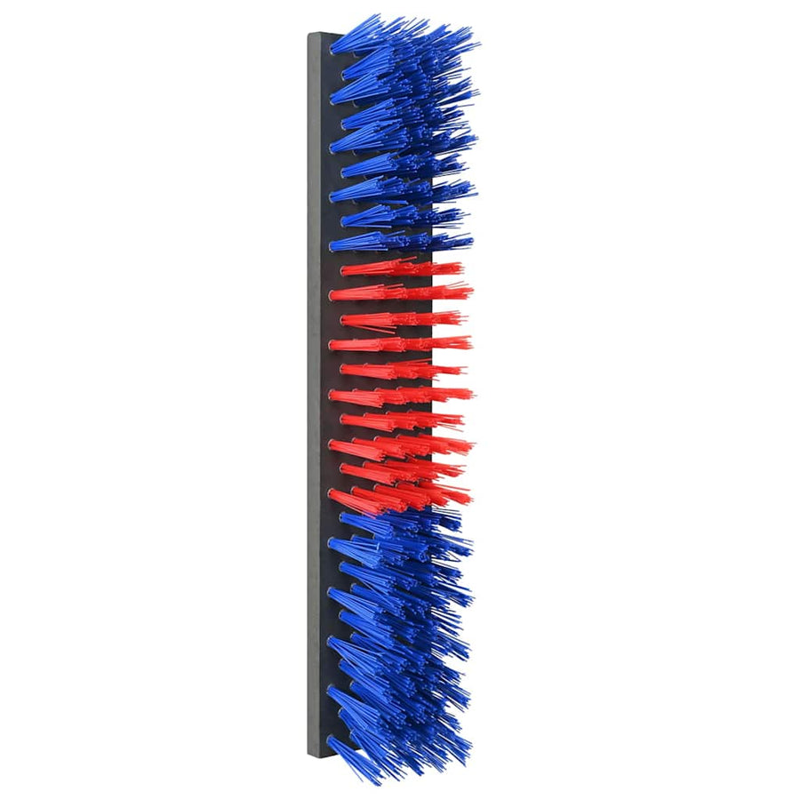 Vee borstels Rood en blauw 50 x 10 x 6.5 cm Kunststof en Staal