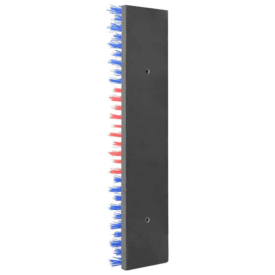 Vee borstels Rood en blauw 50 x 10 x 6.5 cm Kunststof en Staal