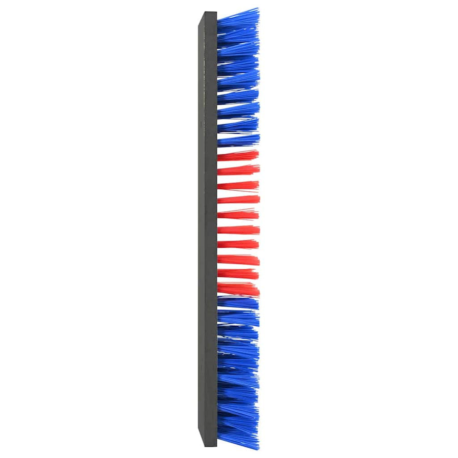 Vee borstels Rood en blauw 50 x 10 x 6.5 cm Kunststof en Staal