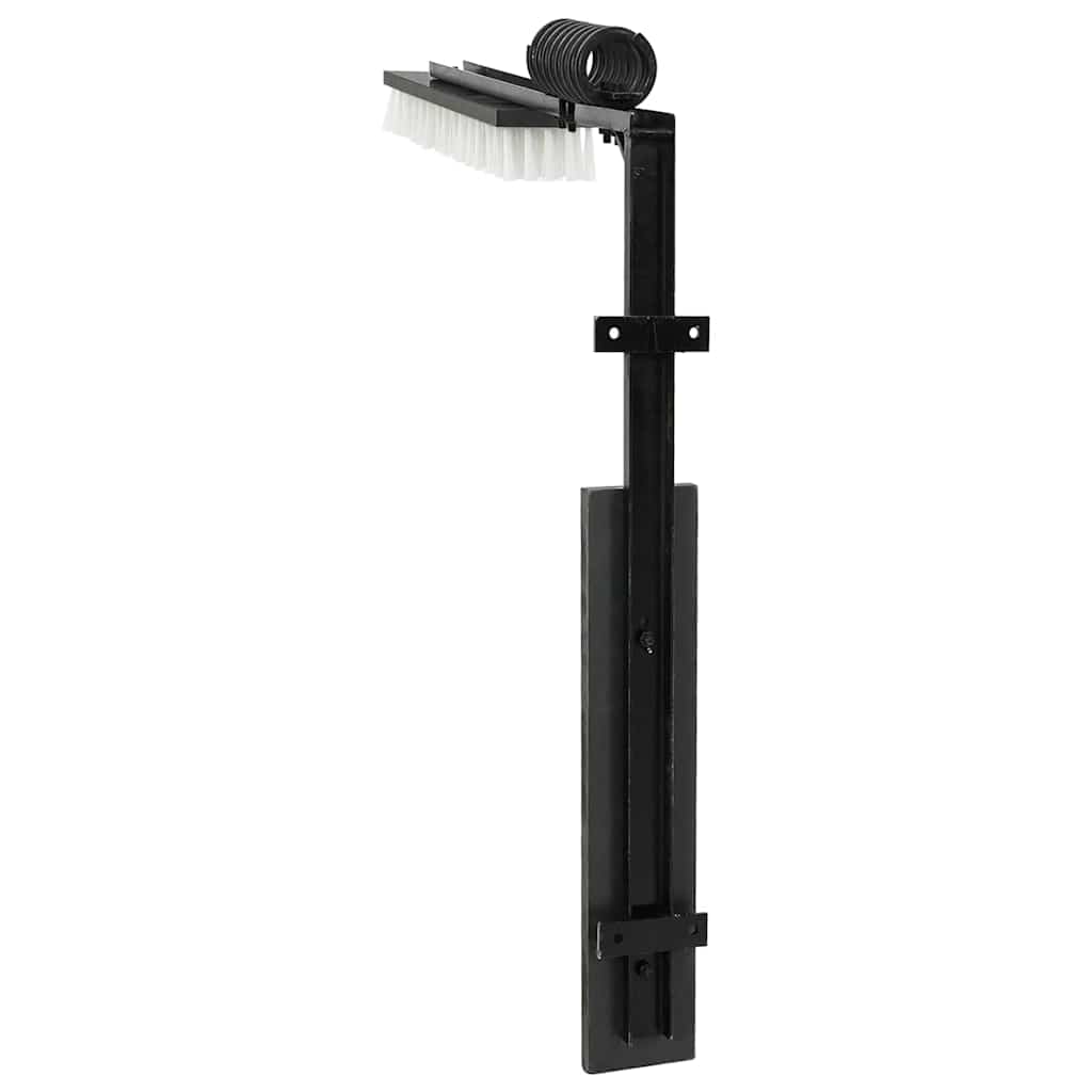 Vee borstels Verstelbaar Zwart en Wit 84 x 10 x 91 cm PVC