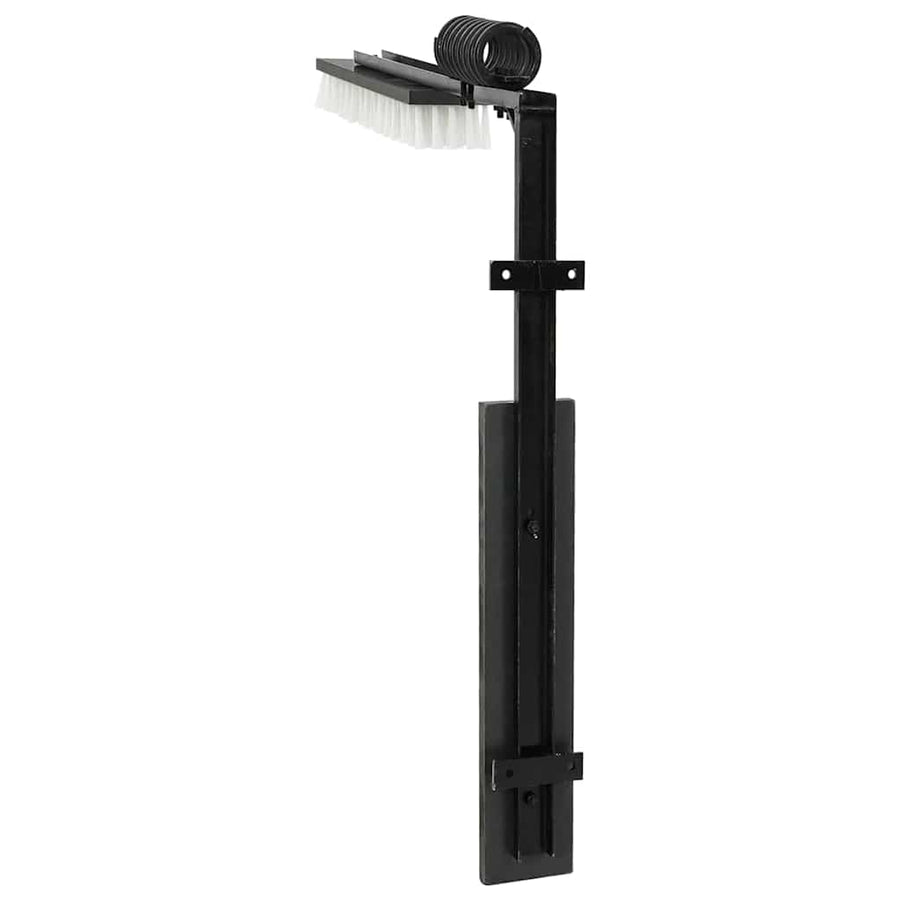 Vee borstels Verstelbaar Zwart en Wit 84 x 10 x 91 cm PVC