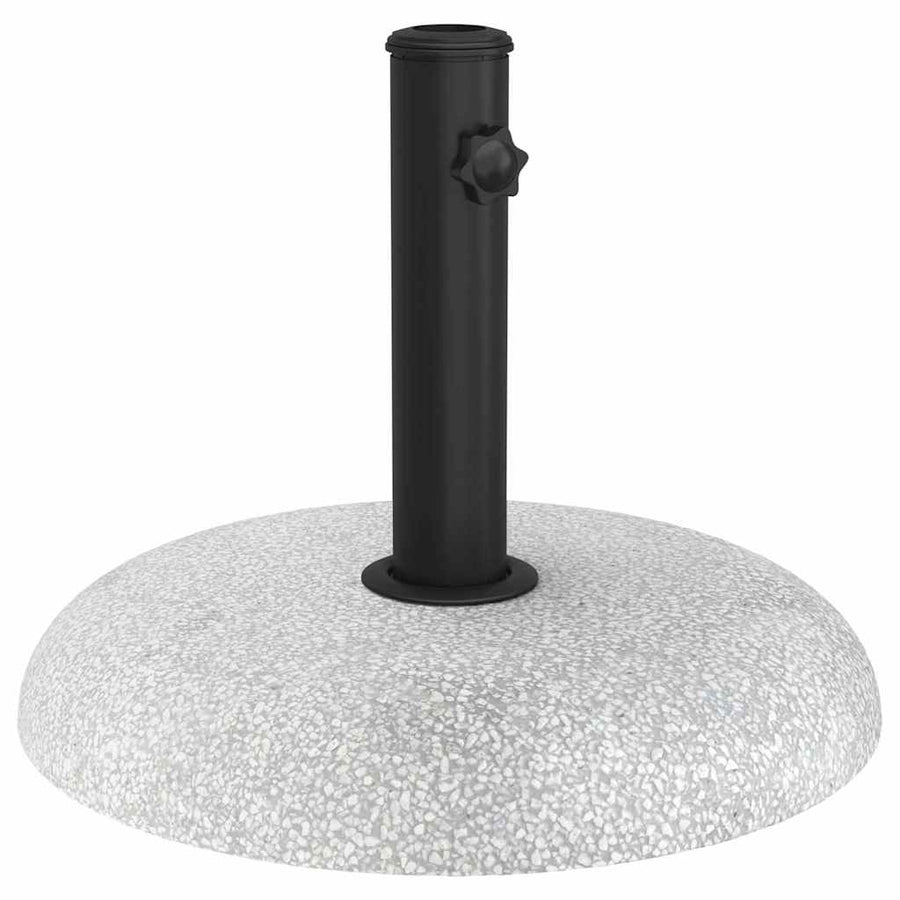 Parasolvoet Lichtgrijs Ø 45 X 33 Cm Betonkleurig Lichtgrijze steen zonder wielen