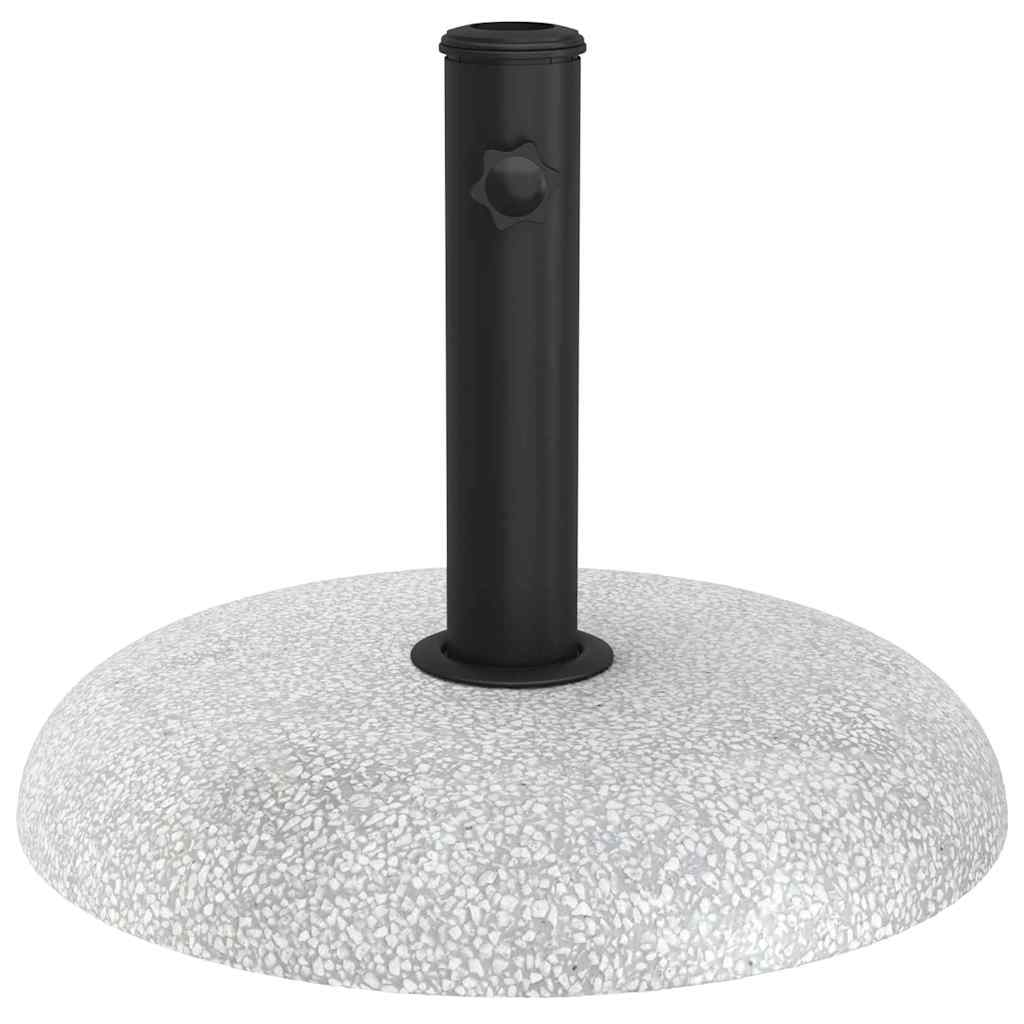 Parasolvoet Lichtgrijs Ø 45 X 33 Cm Betonkleurig Lichtgrijze steen zonder wielen