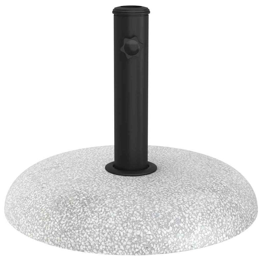 Parasolvoet Lichtgrijs Ø 45 X 33 Cm Betonkleurig Lichtgrijze steen zonder wielen