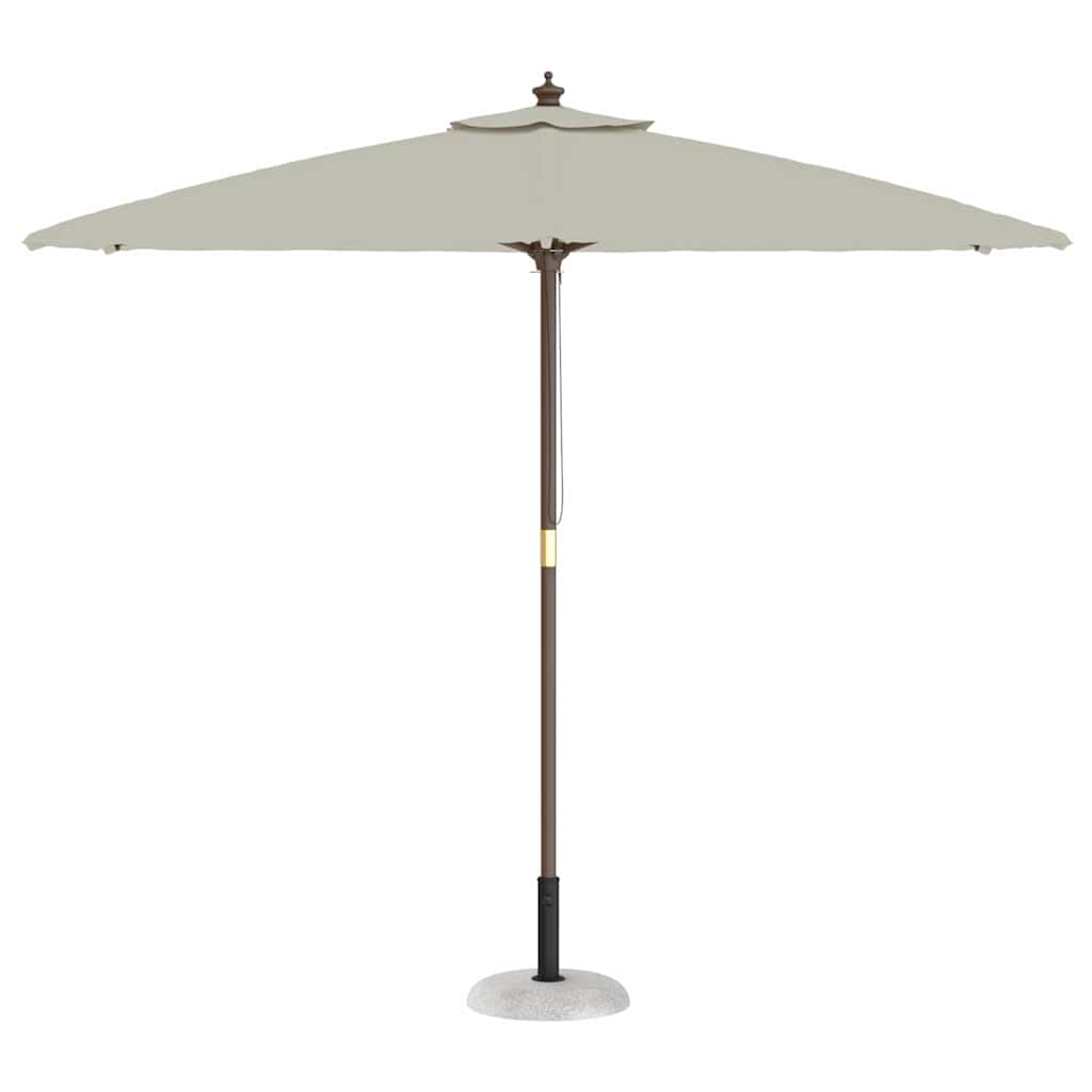 Parasolvoet Lichtgrijs Ø 45 X 33 Cm Betonkleurig Lichtgrijze steen zonder wielen
