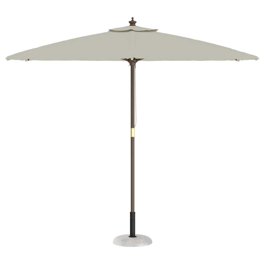 Parasolvoet Lichtgrijs Ø 45 X 33 Cm Betonkleurig Lichtgrijze steen zonder wielen