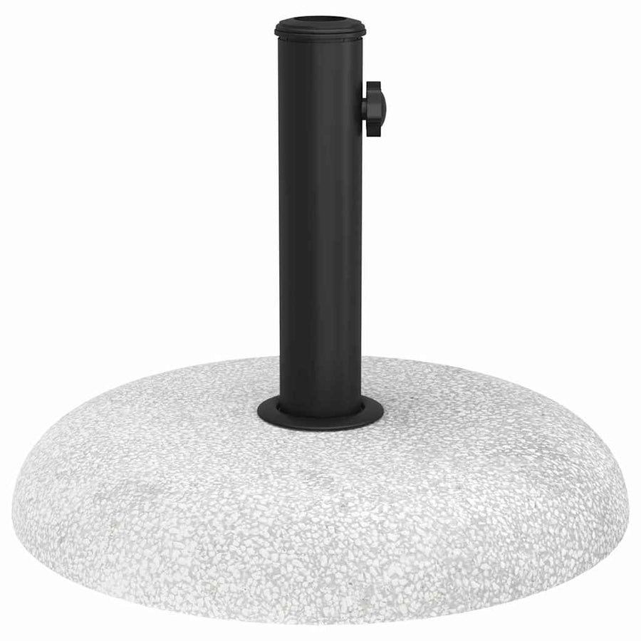 Parasolvoet Lichtgrijs Ø 45 X 33 Cm Betonkleurig Lichtgrijze steen zonder wielen