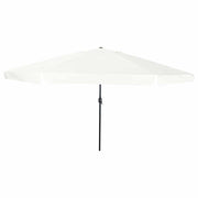 Tuinparasol 395 cm zand polyester staal