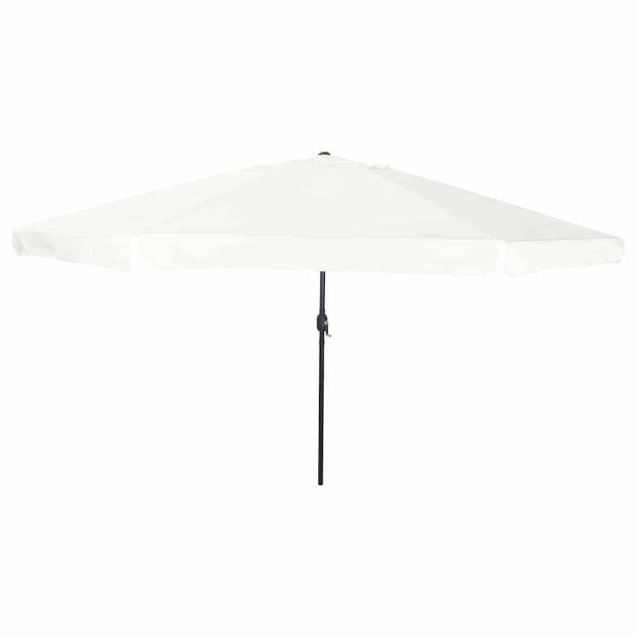 Tuinparasol 395 X 395 X 245 Cm Polyester En Staal Zand