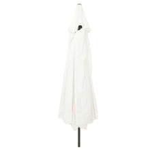 Tuinparasol 395 X 395 X 245 Cm Polyester En Staal Zand