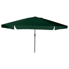 Tuinparasol 395x395x245 cm groen polyester staal