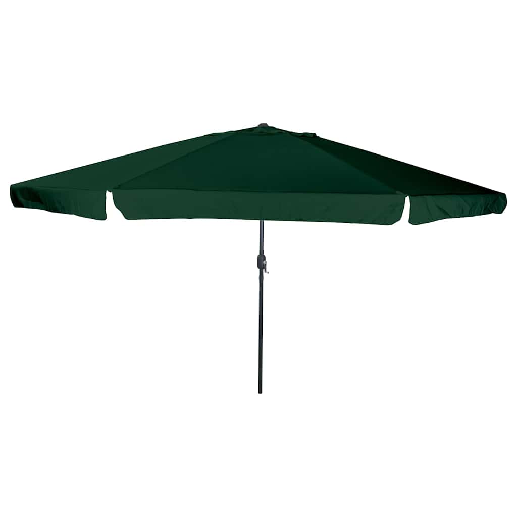 Tuinparasol Groen 395 x 395 x 245 cm Polyester en staal