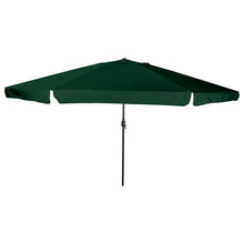 Tuinparasol Groen 395 x 395 x 245 cm Polyester en staal