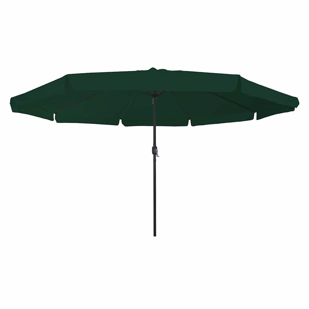 Tuinparasol Groen 395 x 395 x 245 cm Polyester en staal