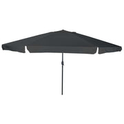 Tuinparasol 395x395x245 cm antraciet polyester staal