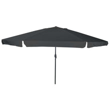 Tuinparasol Antraciet 395 x 395 x 245 cm Polyester en staal