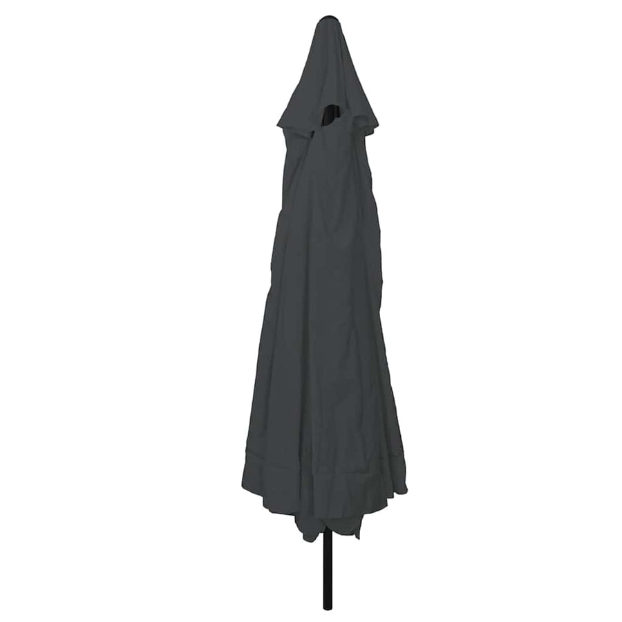 Tuinparasol Antraciet 395 x 395 x 245 cm Polyester en staal