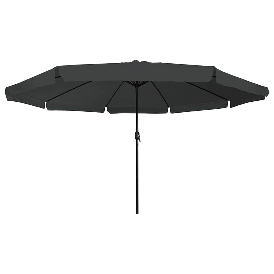 Tuinparasol Antraciet 395 x 395 x 245 cm Polyester en staal