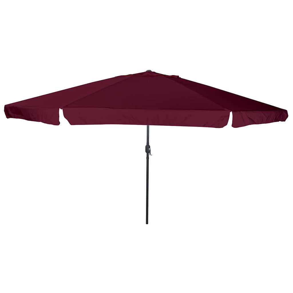 Tuinparasol Bordeaux Rood 395 x 395 x 245 cm Polyester en staal