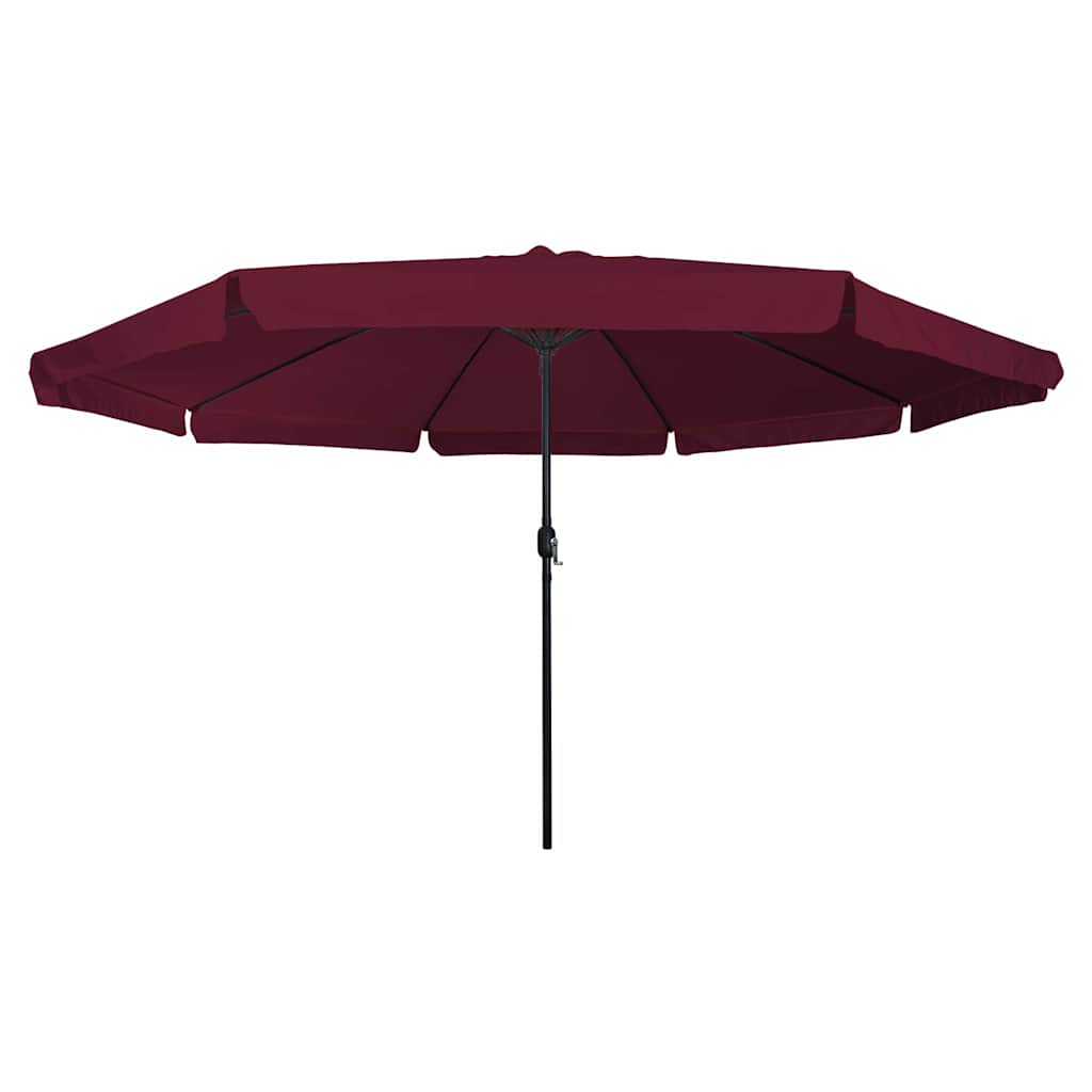 Tuinparasol Bordeaux Rood 395 x 395 x 245 cm Polyester en staal
