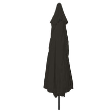 Tuinparasol Zwart 395 x 395 x 245 cm Polyester en staal