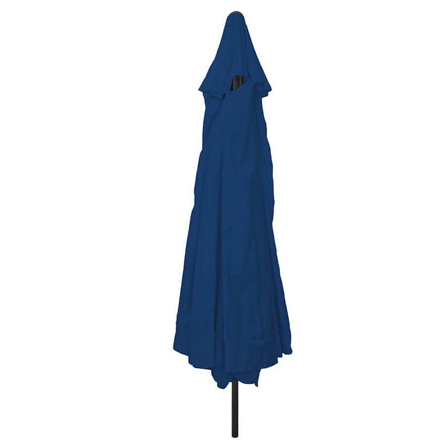 Tuinparasol Azurblauw 395 x 395 x 245 cm Polyester en staal