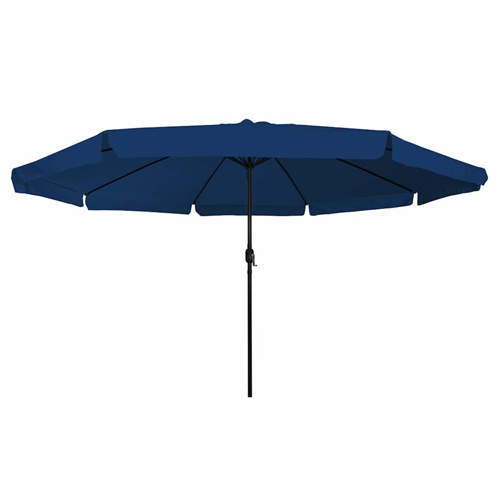 Tuinparasol Azurblauw 395 x 395 x 245 cm Polyester en staal